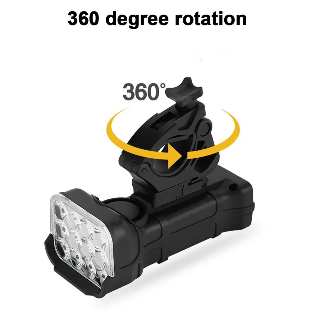 12 LED Bicycle Front Light Premium Quality Replacement Accessory