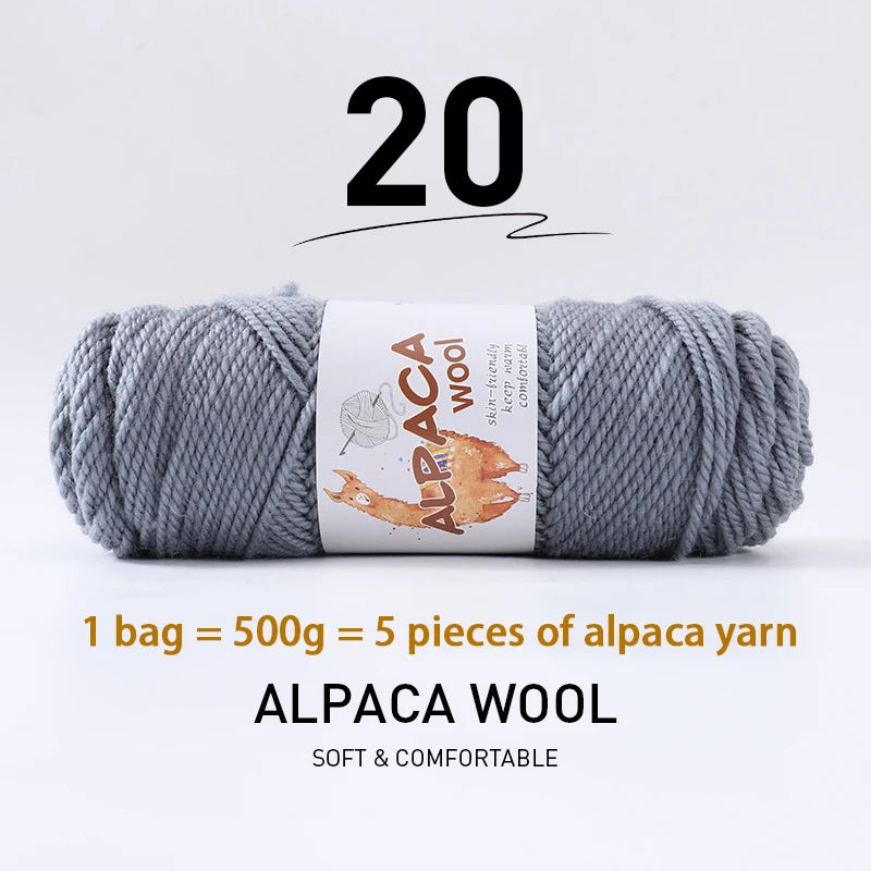 Yarn, Thick for Hand Knitting Coats, Sweaters, Gloves & Cozy Accessories