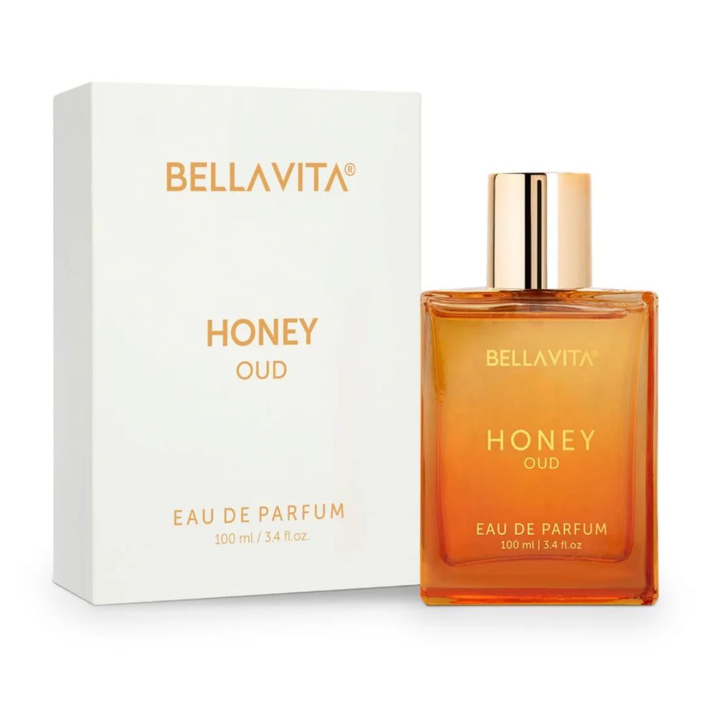 Bella Vita Honey Oud Unisex Eau de Parfum 3.4 oz Sweet Vanilla Amber Perfume
