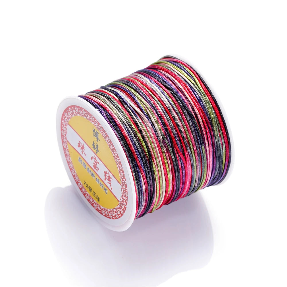 Nylon Beading Cord Chinese Knot Tassel Thread Roll DIY Jewelry Making