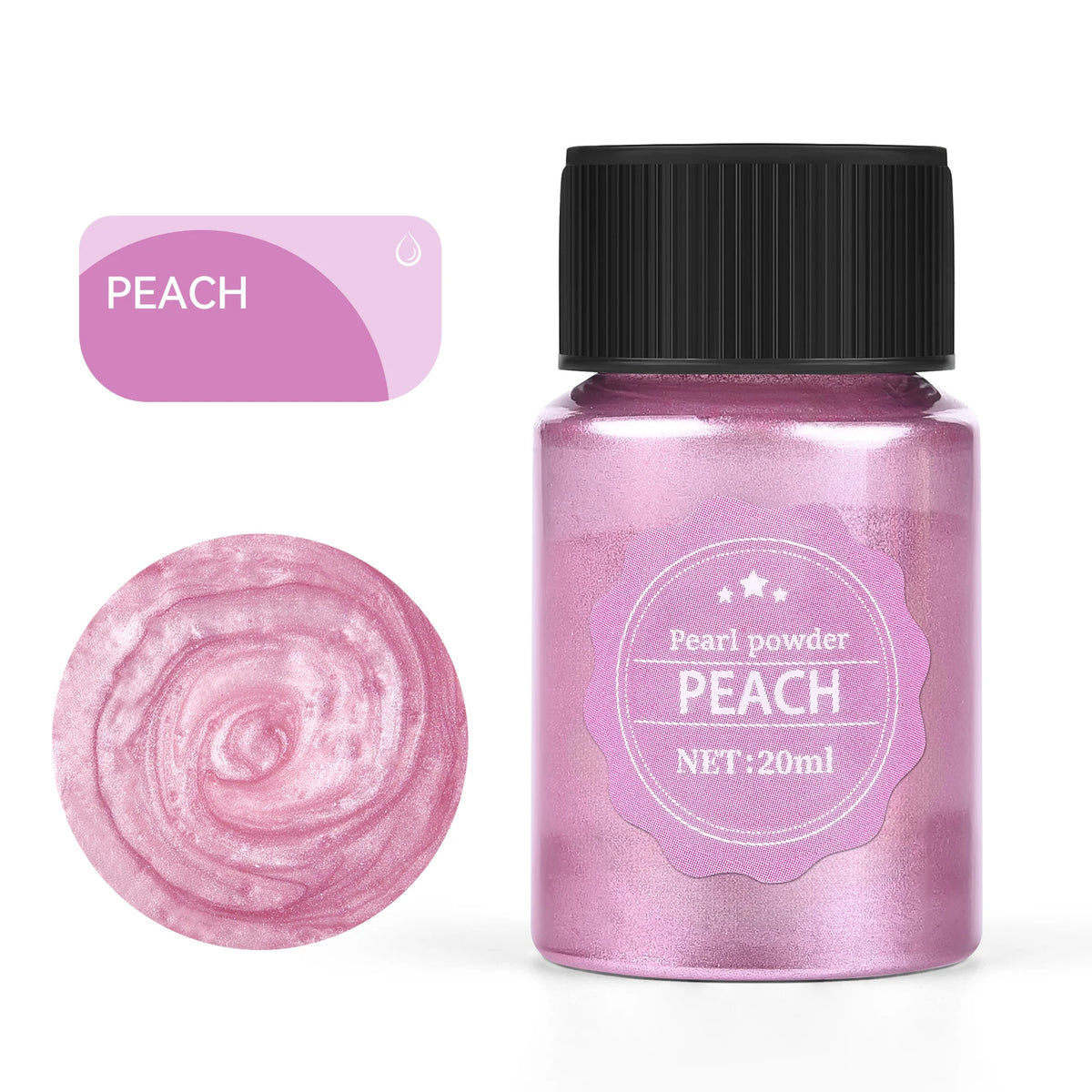 Pearlescent Mica Powder 20ml — 24 Colors for Candles, Resin & Soap
