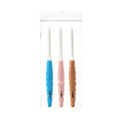 Crochet Hooks, Cherry Pattern Soft Handles for Handmade Yarn Projects