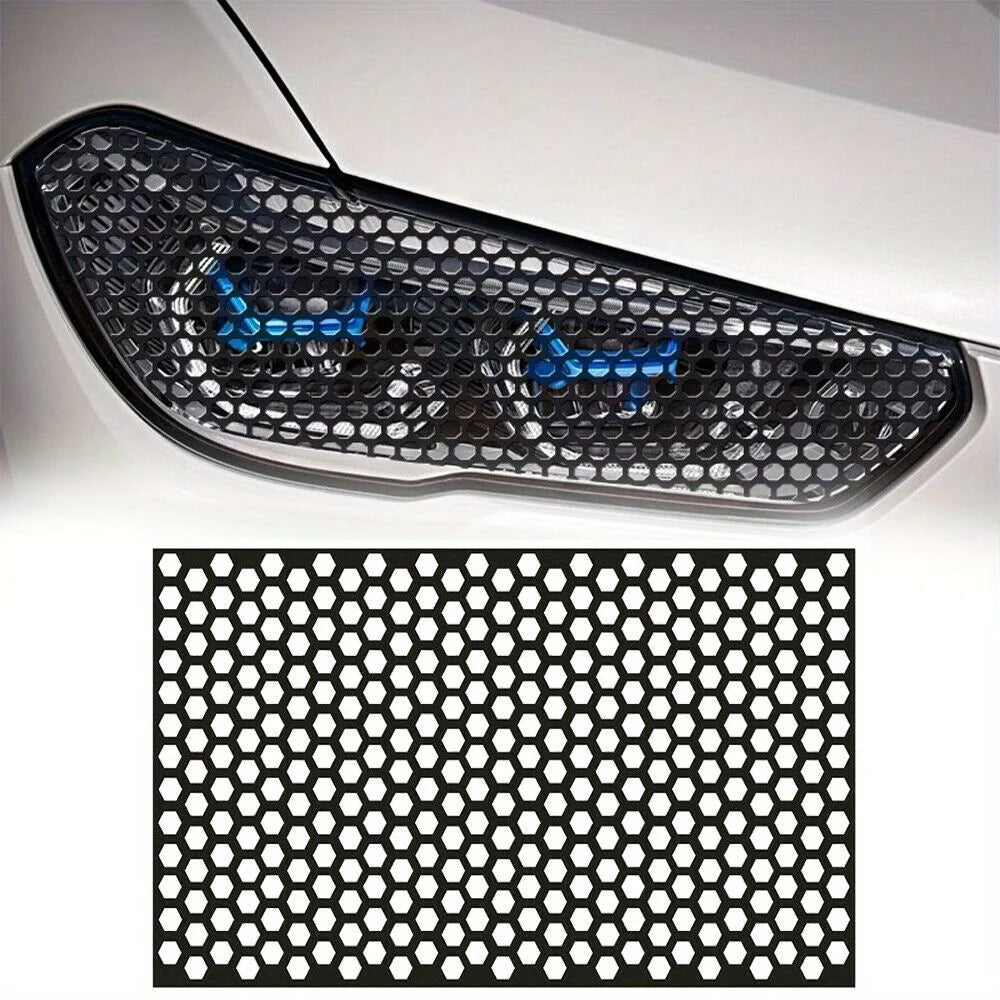 Car rear taillight sticker honeycomb Premium Quality Replacement Accessory
