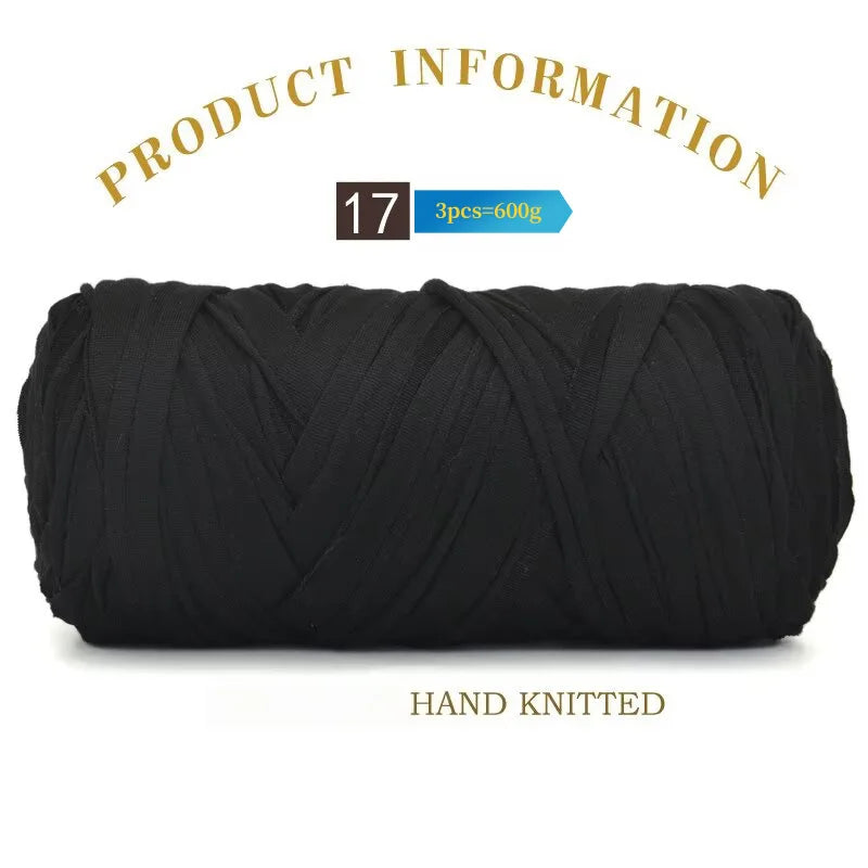 Yarn, Fabric Strip for Crochet Bags, Slippers, Hats, Cushions & Baskets