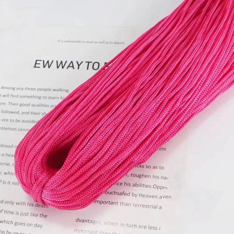 Yarn, Hollow Cord for Hand Crochet Summer Hats, Bags & Cushion Projects