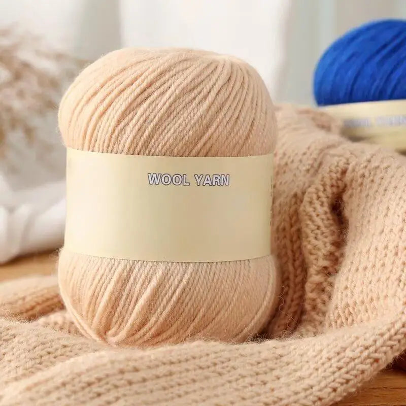 Yarn, Medium-Thick for Hand Knitting Sweaters, Hats, Scarves & Coats