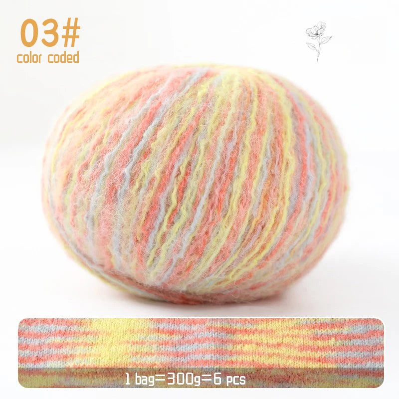 Yarn, Gradient for Hand Knitting Sweaters, Scarves, Blankets & Shawls