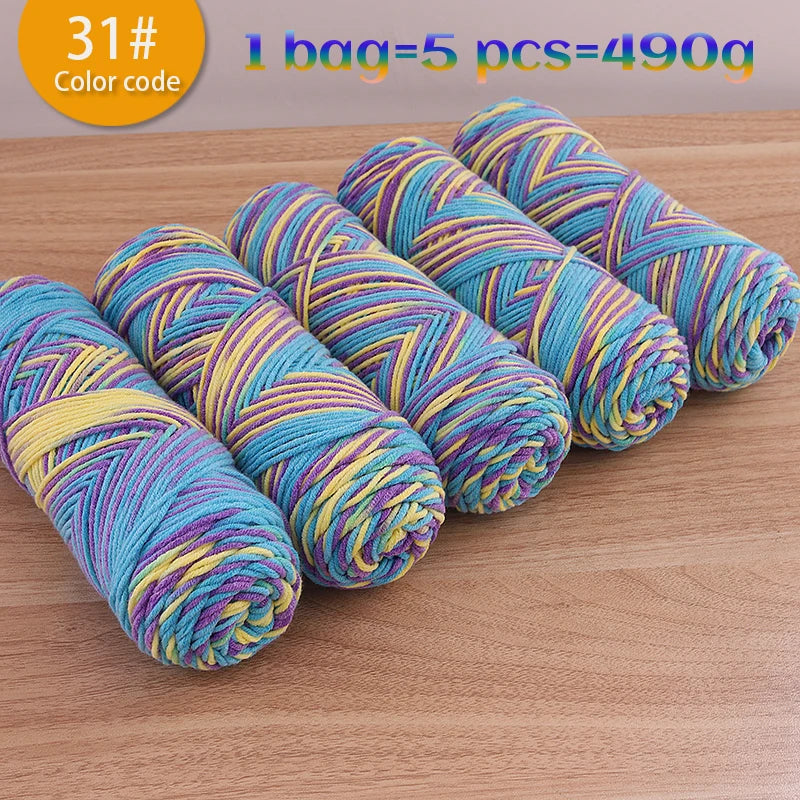 Yarn, Color Gradient for Knitting Sweaters, Scarves, Hats & Handmade Gifts