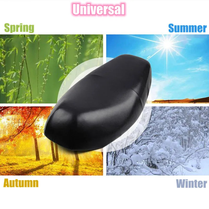 Motorcycle Seat Cover Elastic PU Premium Quality Replacement Accessory