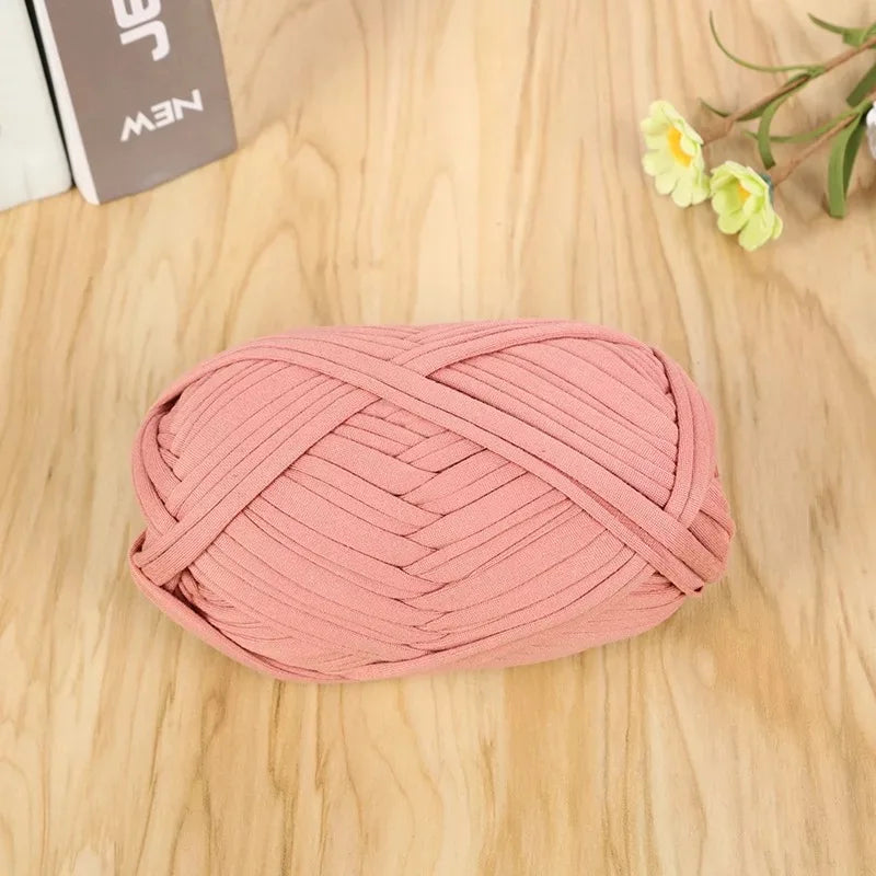 Yarn, Flat T-Shirt Style for Crochet Rugs, Bags, Slippers & Handmade Crafts