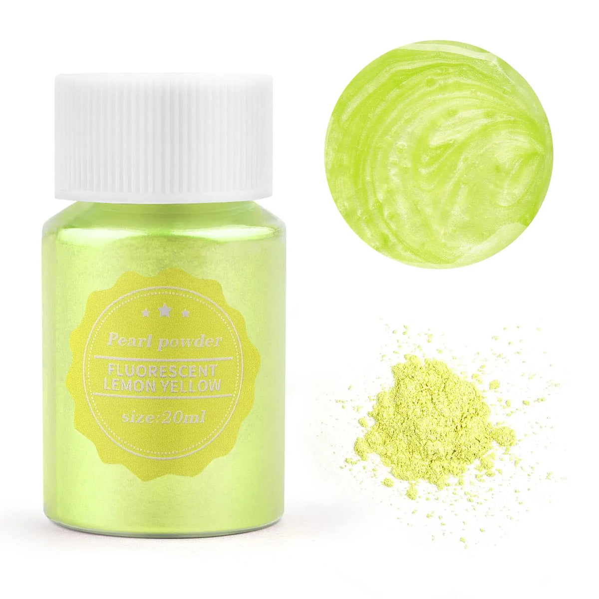 Pearlescent Mica Pearl Powder 10g — 24 Colors for Resin, Candles & Crafts