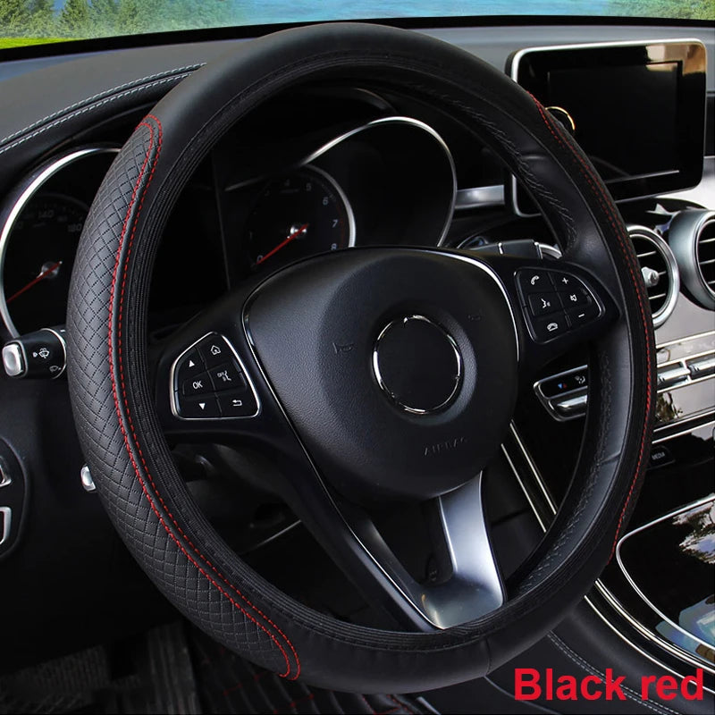 37-39CM Steering Wheel Cover Anti Steering Wheel Cover Anti-Slip Comfort