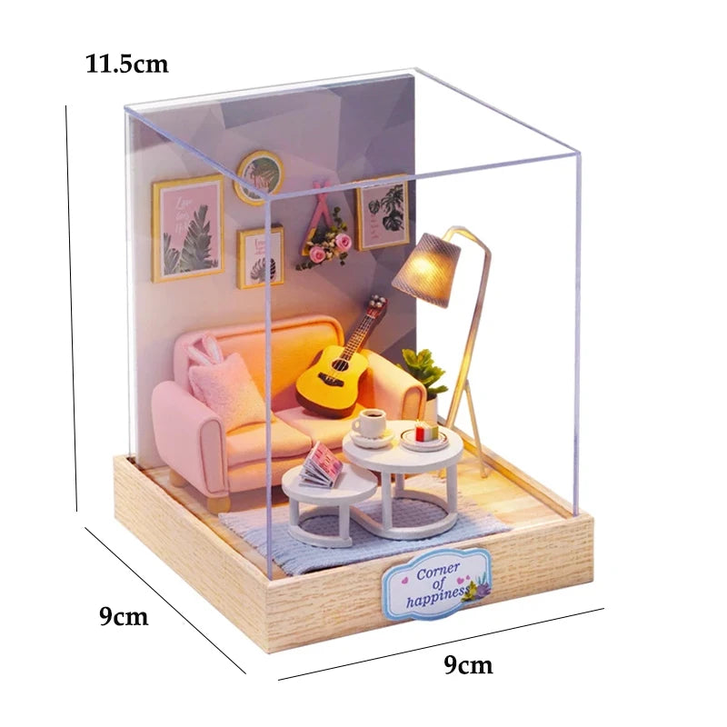 DIY Book Nook Kit Retro Premium Quality Replacement Accessory