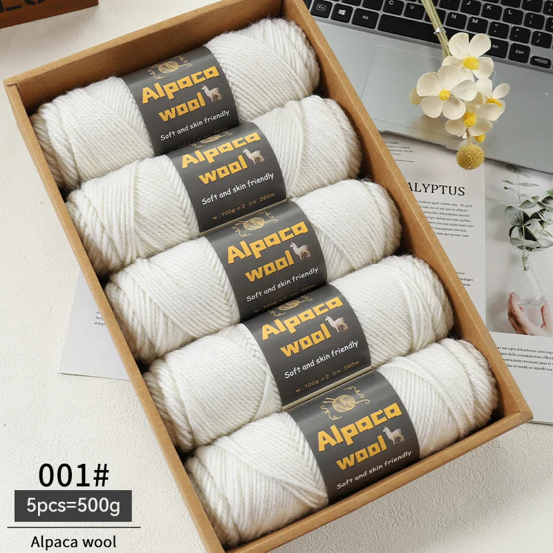 Yarn, Chunky for Knitting Sweaters, Coats, Hats, Gloves & Leg Warmers