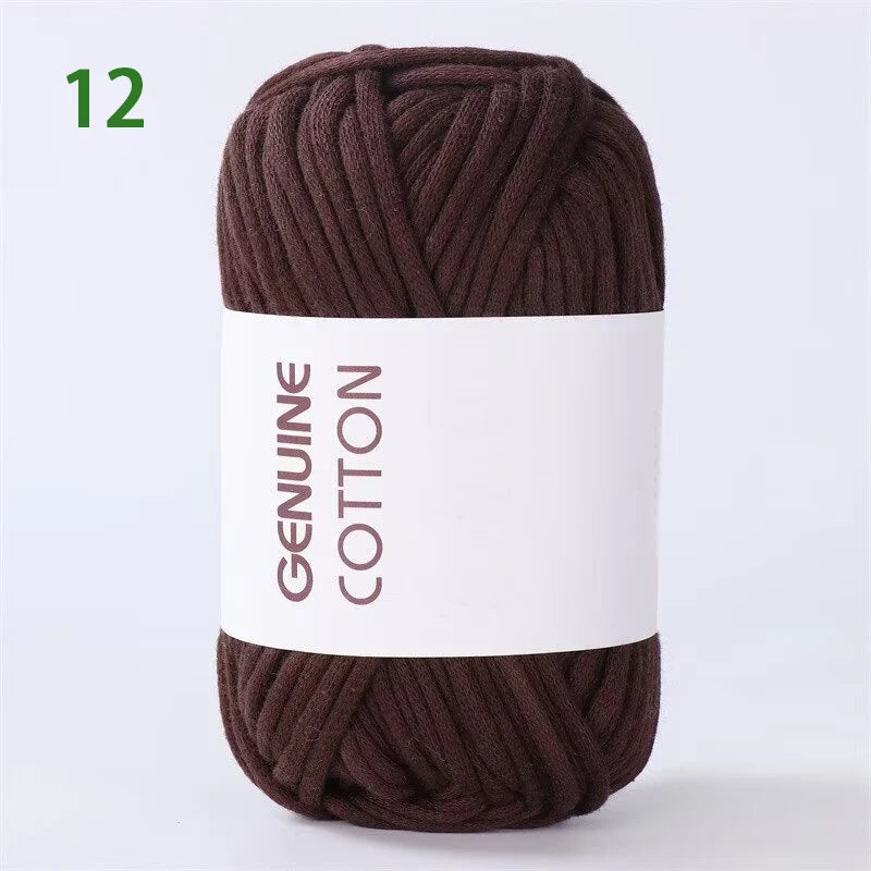 Yarn, Hollow Cord for Crochet Shoes, Scarves, Bags, Hats & Blanket Crafts