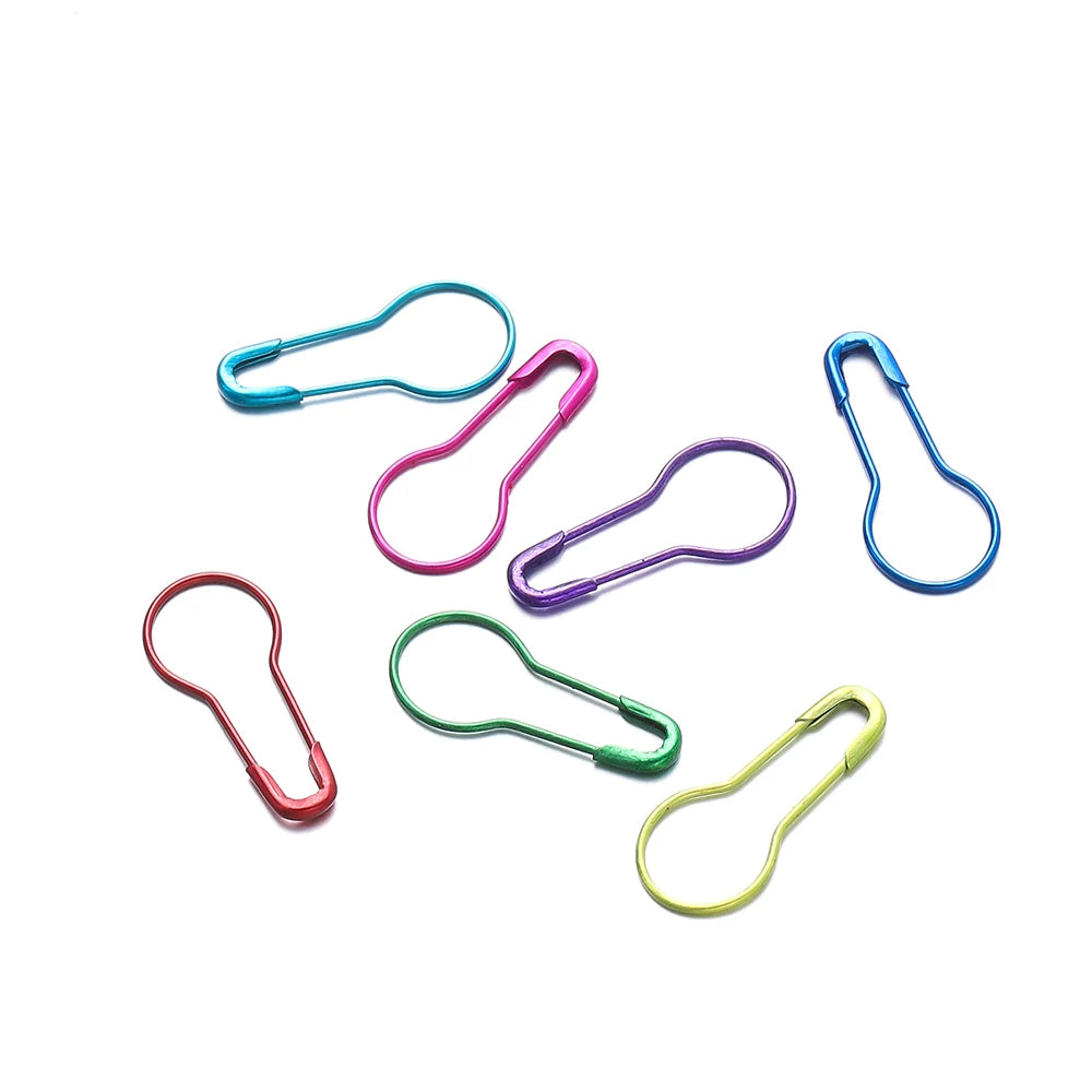 Safety Pins Colorful Gourd Shape Paper Clip Sewing Tools Metal Craft Supplies