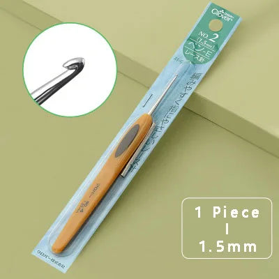 Crochet Hooks, Clover Amure for Handmade Yarn Crafts, Lace & Needlework