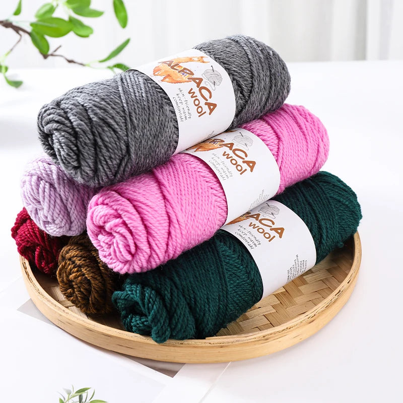 Yarn, Thick for Hand Knitting Coats, Sweaters, Gloves & Cozy Accessories