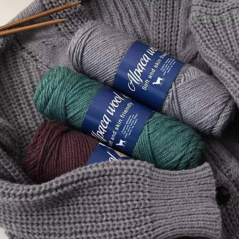 Yarn, Coarse for Hand Knitting Coats, Jackets, Sweaters & Winter Scarves