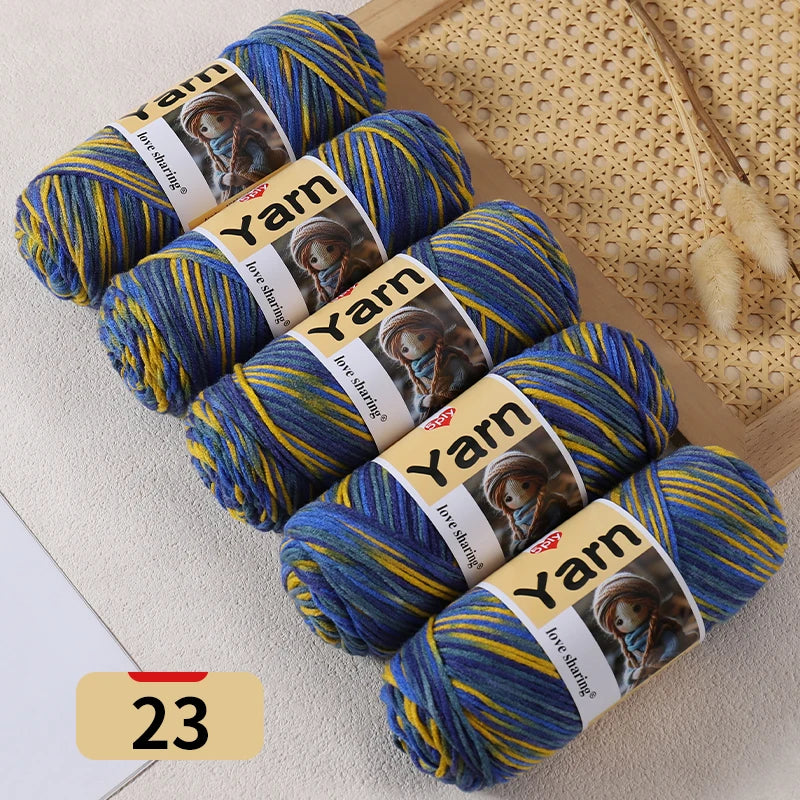 Yarn, Rainbow Gradient for Sweaters, Scarves, Hats & Handmade Blankets
