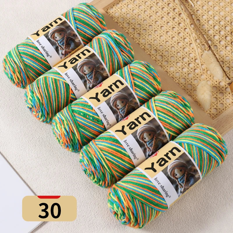 Yarn, Rainbow Gradient for Sweaters, Scarves, Hats & Handmade Blankets