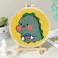 Punch Needle Kit, SDOYUNO Animal Hoop Art for Handmade Home Decor