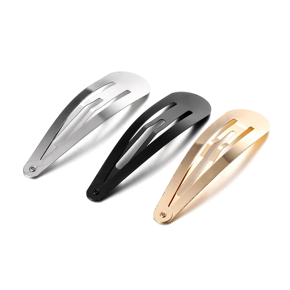 Hair Clip Blanks Metal Snap Alligator Bases DIY Jewelry Making Craft Supplies