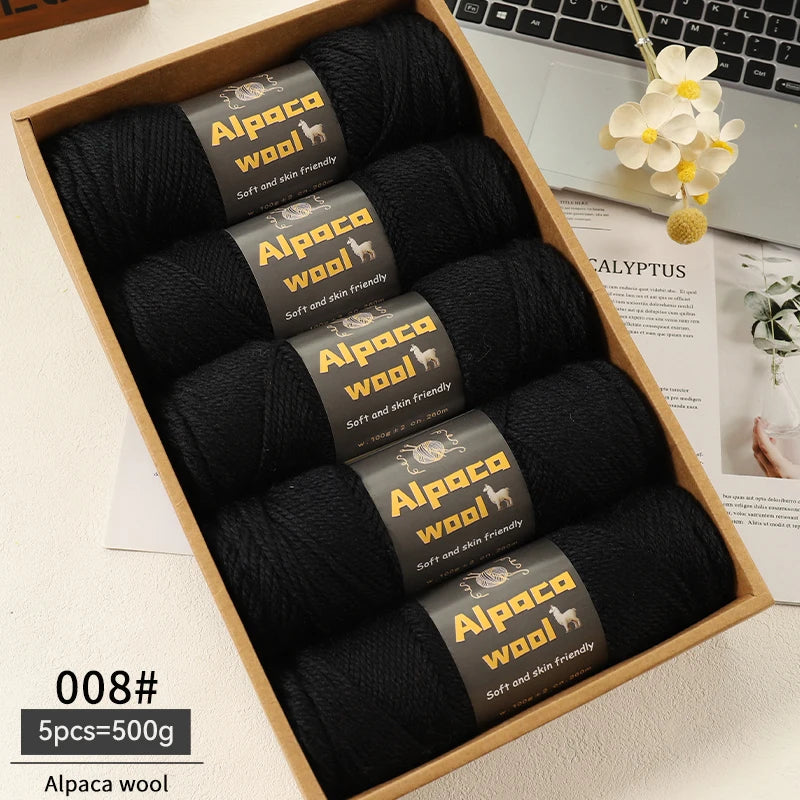 Yarn, Chunky for Knitting Sweaters, Coats, Hats, Gloves & Leg Warmers