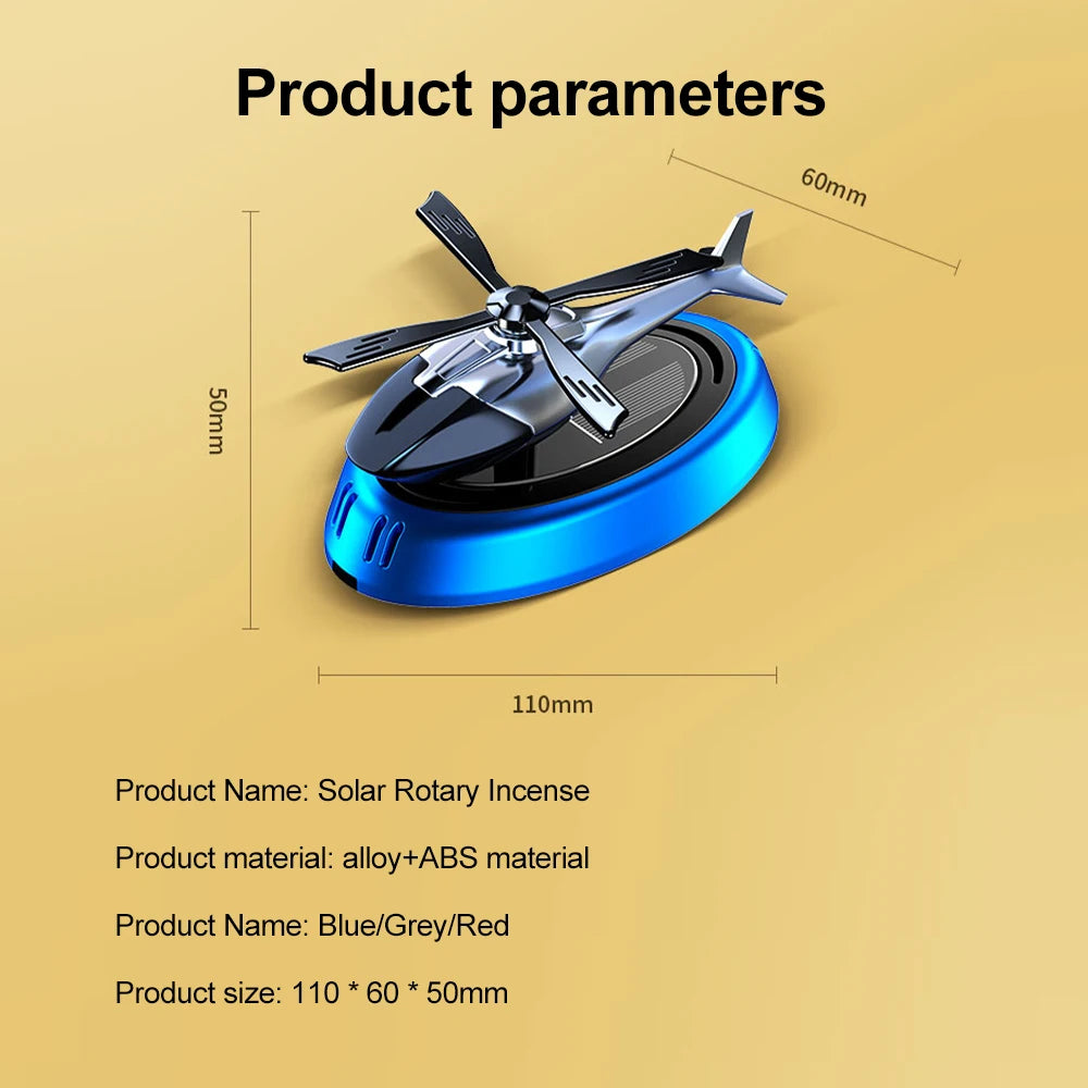 Solar Powered Rotation Helicopter Aromatherapy Premium Quality Replacement Accessory