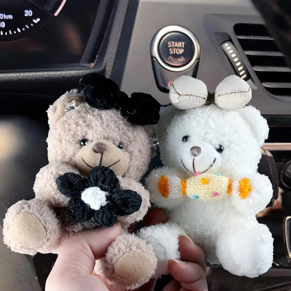 Cute Bear Car Gear Shift Car Dashboard Ornament Decoration