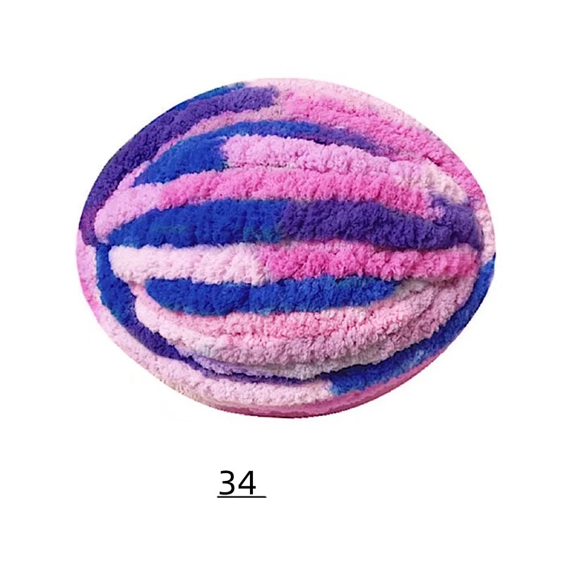 Yarn, Extra-Thick Chenille for Blankets, Cushions, Pet Beds & Cozy Crafts