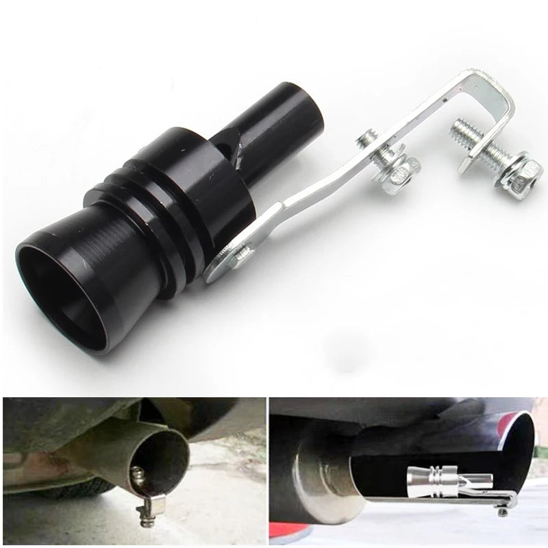 Car Turbo Sound Whistle Exhaust Pipe Tip | Blow Off Valve Simulator