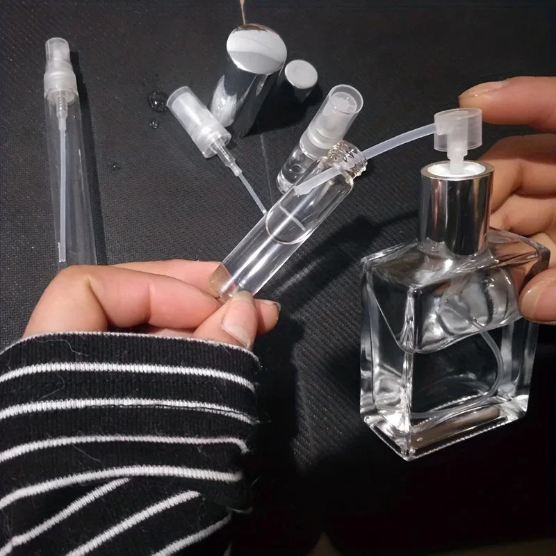 Perfume Refill Tools Plastic Funnels and Pump Bottle Filling Dispensers