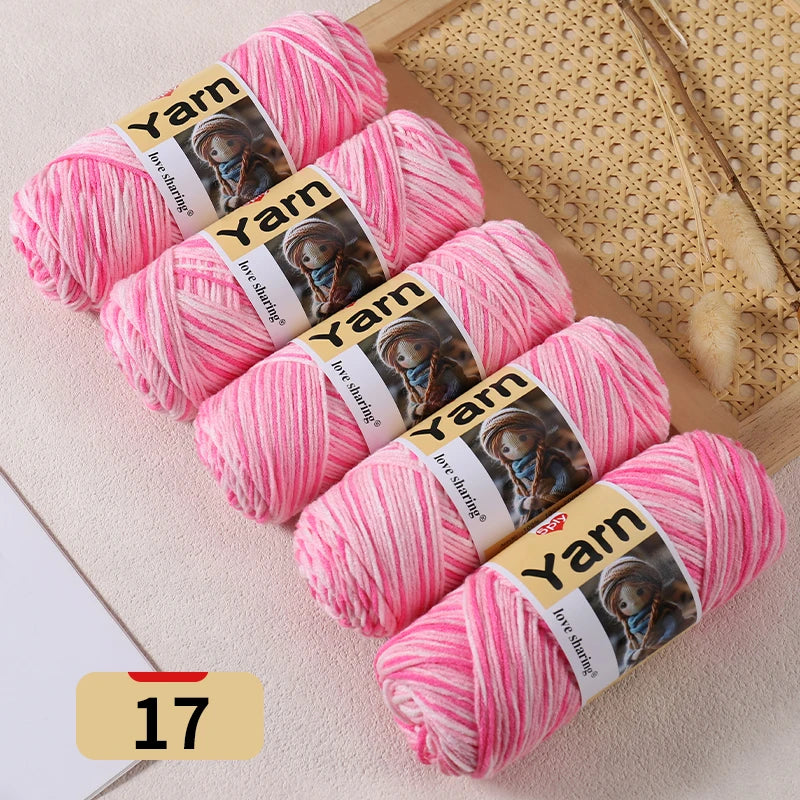 Yarn, Rainbow Gradient for Sweaters, Scarves, Hats & Handmade Blankets