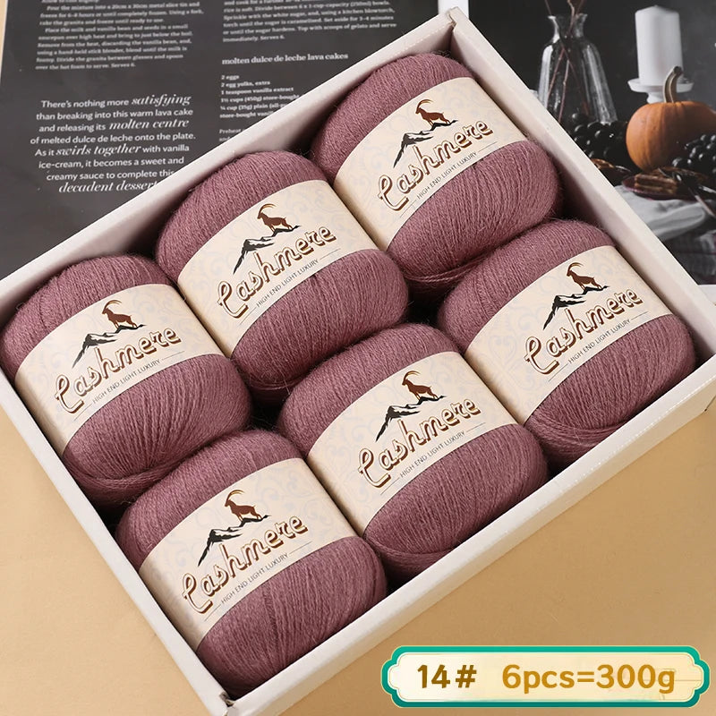 Yarn, Fine for Hand Knitting Sweaters, Scarves, Hats & Winter Accessories