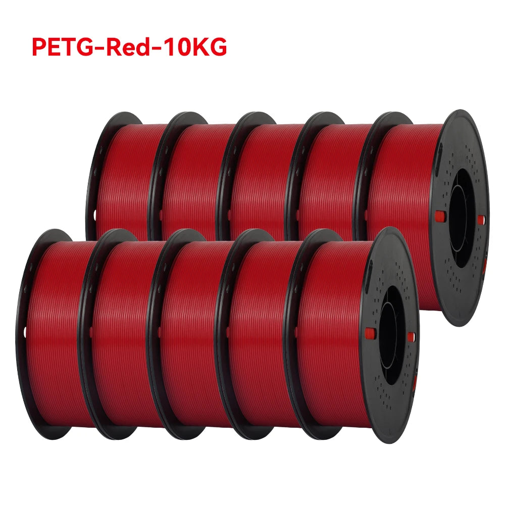 KINGROON 10KG 1.75mm PETG Filament Tangle-Free, High Quality 3D Printing Eco-friendly Plastic Consumables 22LBS, Vacuum Packaging 3D Printing
