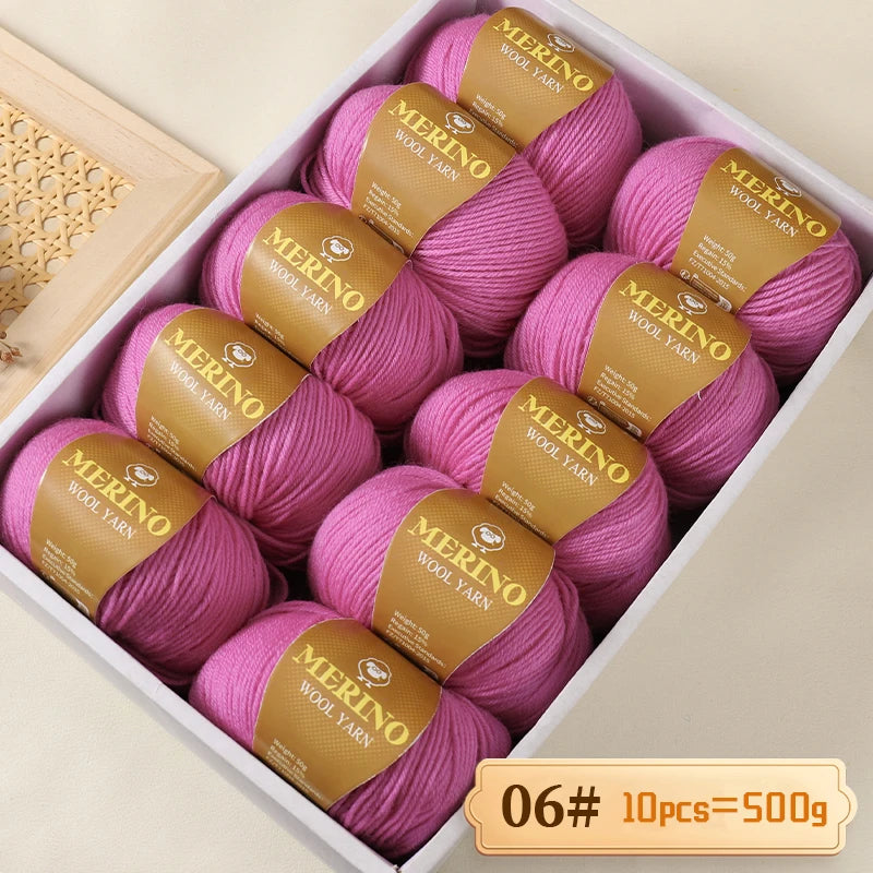 Yarn, Medium-Fine for Hand Knitting Sweaters, Scarves & Winter Hats