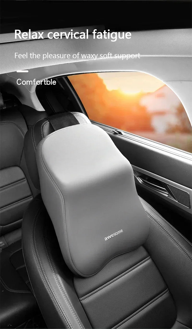 Car headrest neck pillow lumbar Premium Quality Replacement Accessory