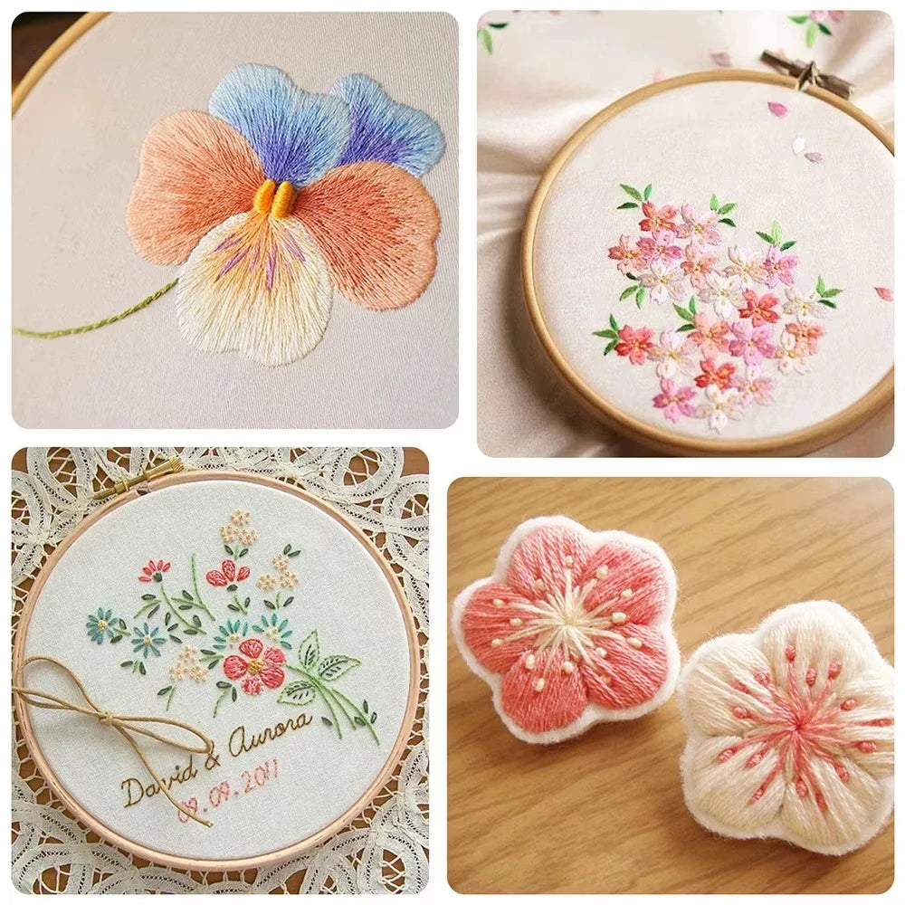 Embroidery Thread, Multicolor Packs for Cross-Stitch & Handmade Needlework
