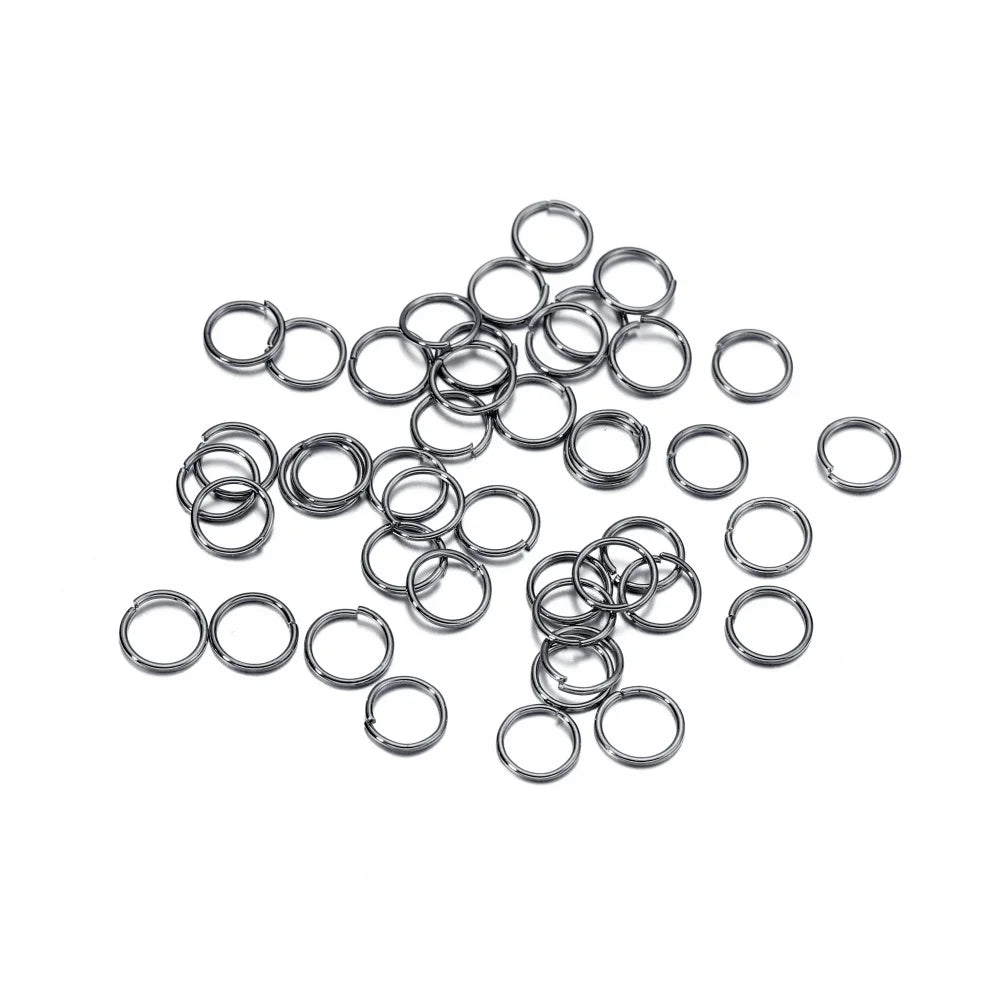 Jump Rings Open Single Loops Split Necklace Bracelet DIY Jewelry Making