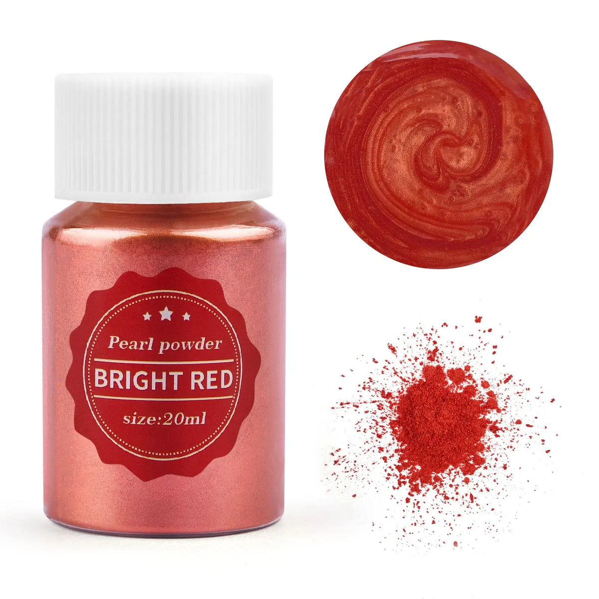 Pearlescent Mica Pearl Powder 10g — 24 Colors for Resin, Candles & Crafts