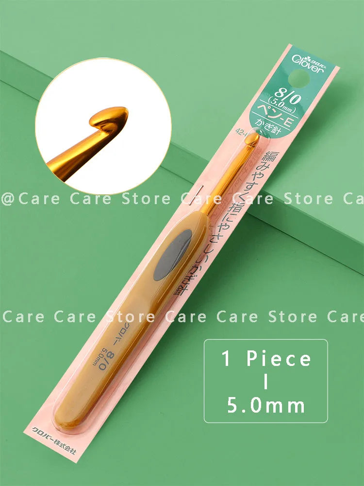 Crochet Hooks, Clover Amure for Handmade Yarn Crafts, Lace & Needlework