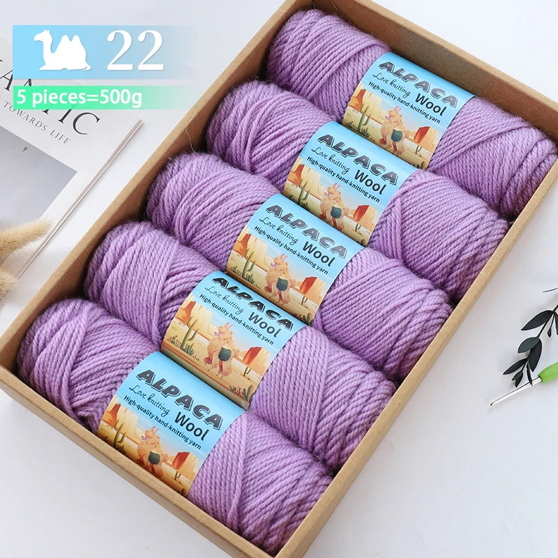Yarn, Coarse for Knitting Sweaters, Coats, Shawls & Handmade Accessories