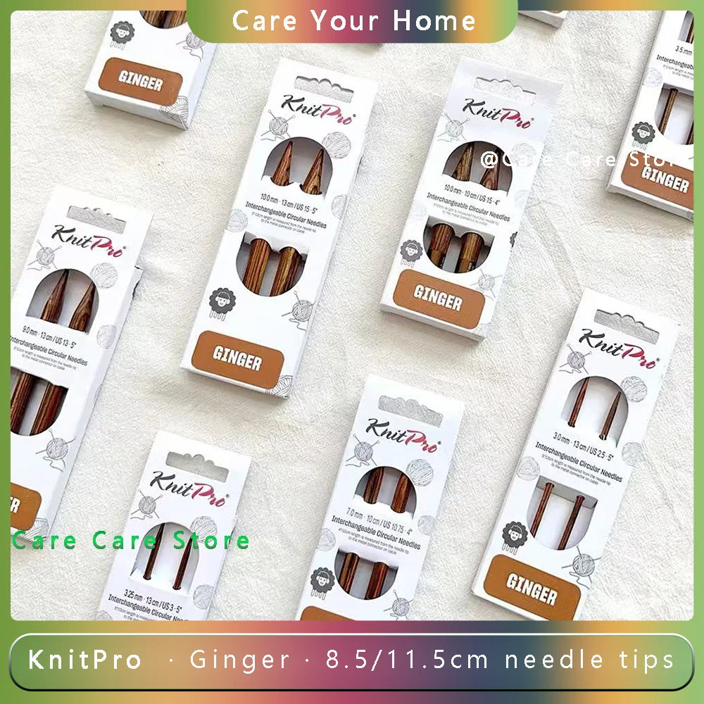 Knitting Needle Tips, KnitPro Ginger for Interchangeable Circular Knitting