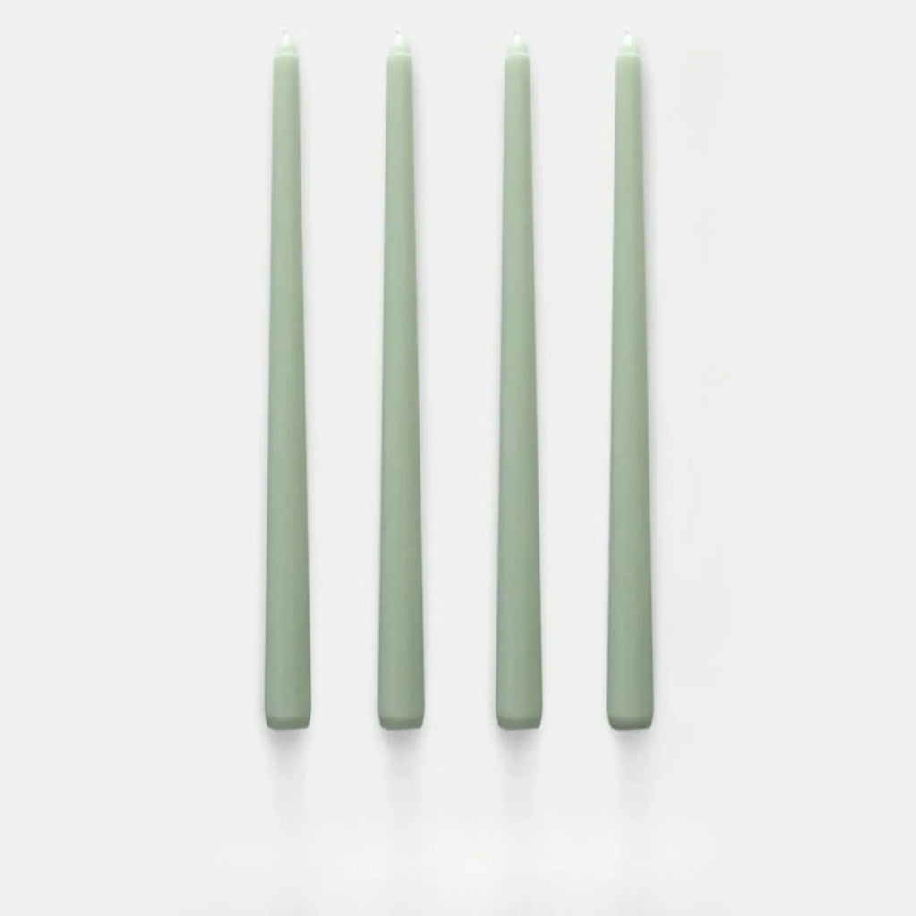 4pcs/box 25cm/9.84inch Morandi Gradient Taper Candles Set, Long Stem Unscented Candles for Wedding, Dinner, Party & Home Decor