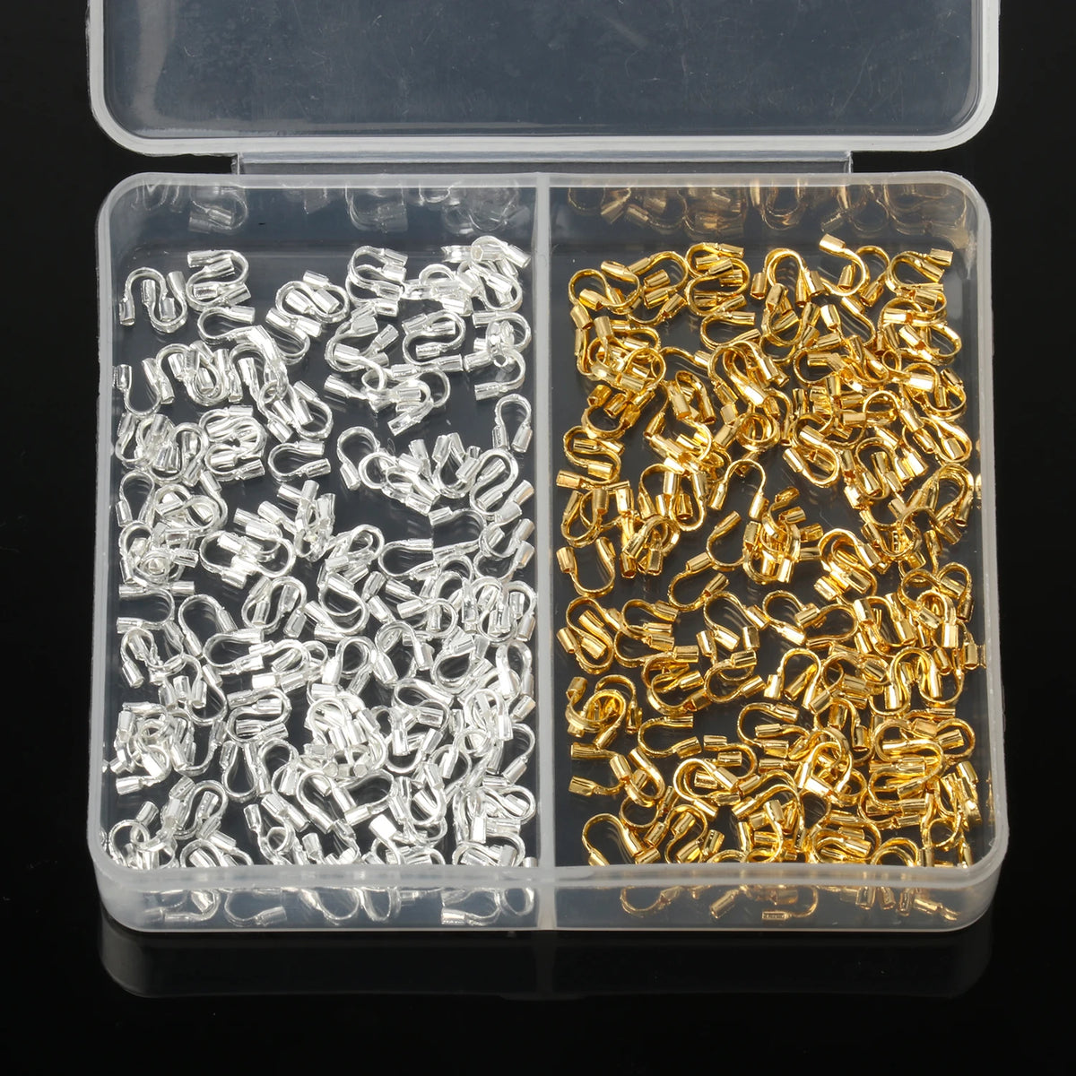 Wire Guards Gold-Tone U-Shape Beading Protectors DIY Jewelry Making