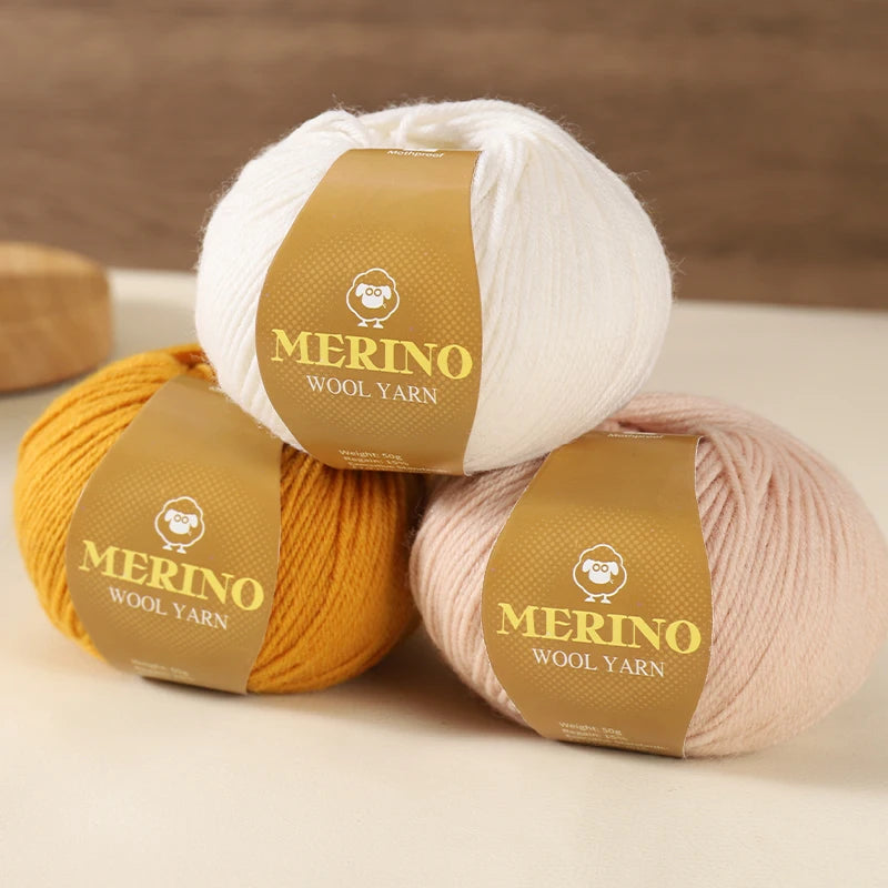Yarn, Medium-Fine for Hand Knitting Sweaters, Scarves & Winter Hats