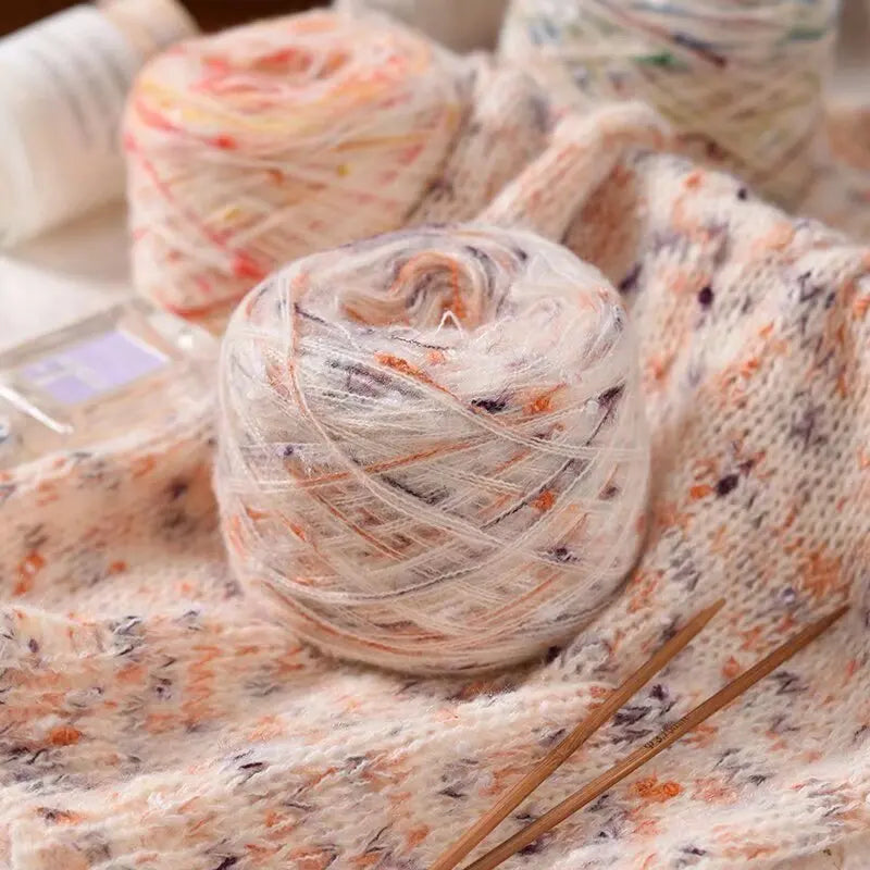 Yarn, Rainbow Colors for Sweaters, Scarves, Hats, Blankets & Shawls