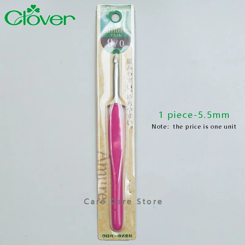 Crochet Hook, Clover Amure for Handmade Yarn Crafts & Needlework Projects