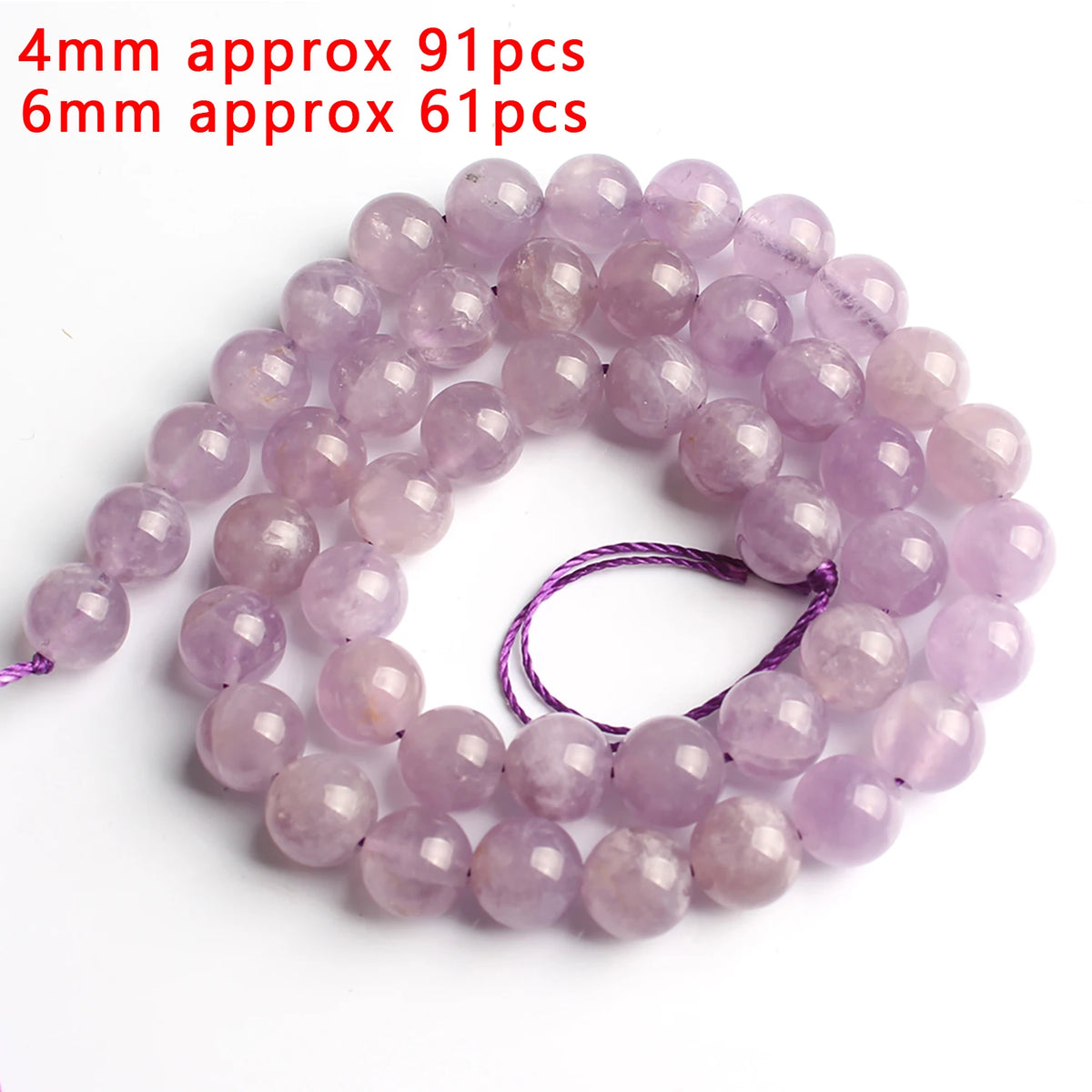 Stone Beads Purple Amethyst-Style Assorted Shapes for DIY Jewelry Making